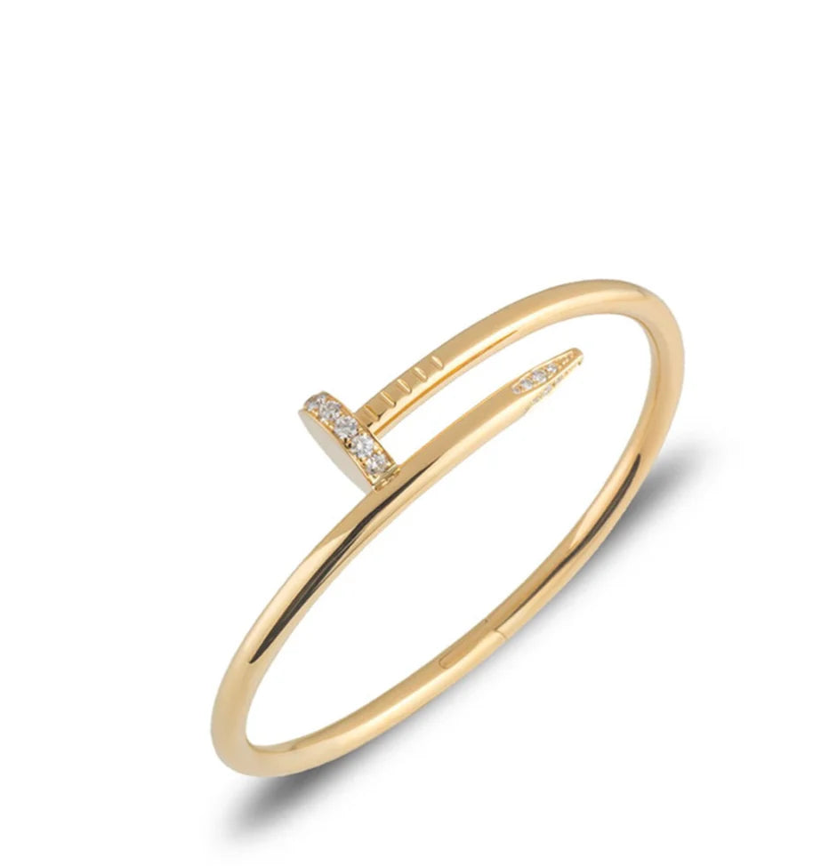 Nail Bracelet Diamond tips - thin model
